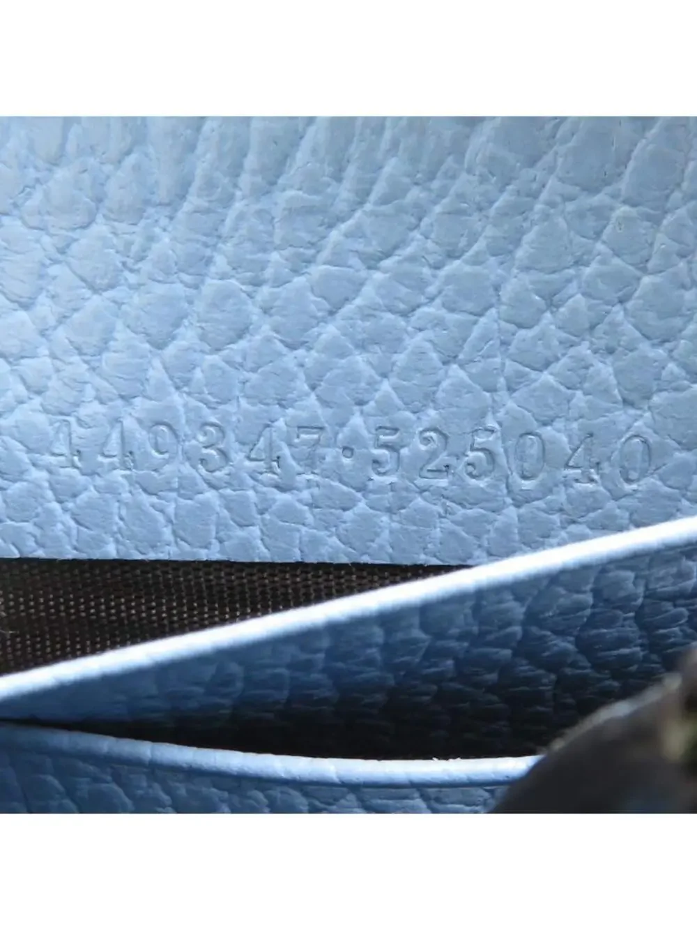 Auth Gucci Zip Around Long Wallet Light #268209G22B - Picture 10 of 11